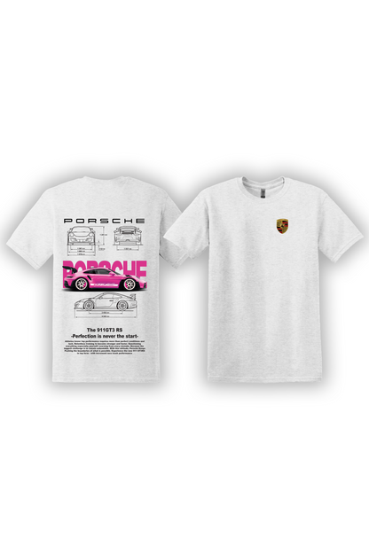 T-Shirt Porsche 991 GT3RS Rose