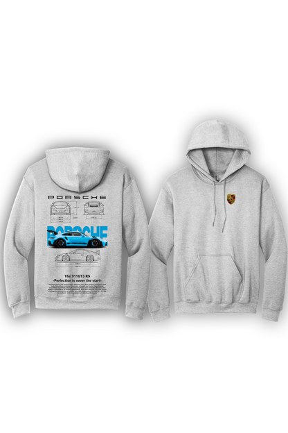 Hoodie Porsche 911 GT3RS Bleu