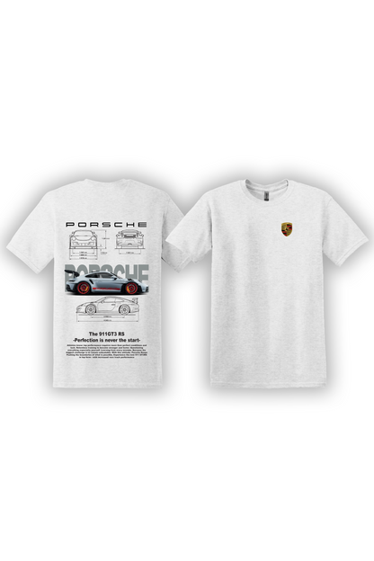 T-Shirt Porsche 991 GT3RS Argent