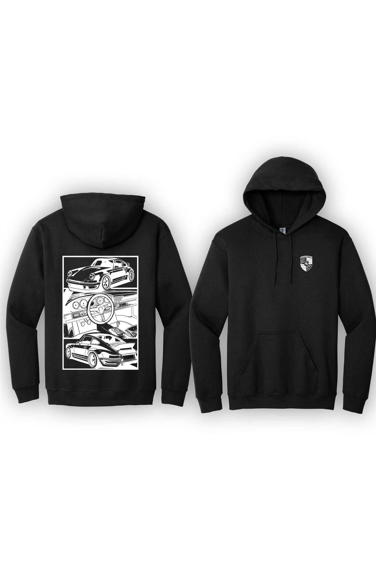 Hoodie Porsche Graphic