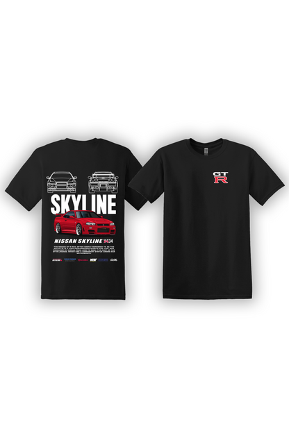 T-Shirt R34 Skyline