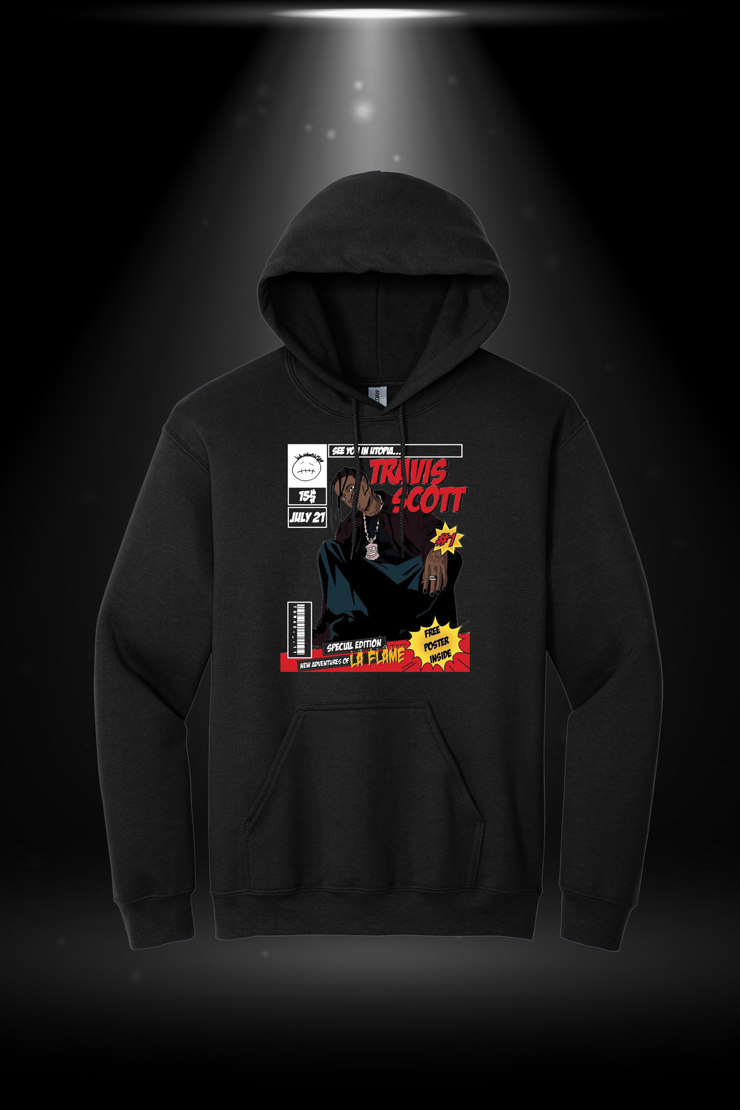 Hoodie Travis Scott Comic