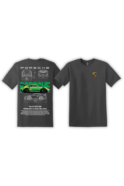 T-Shirt Porsche 991 GT3RS Vert