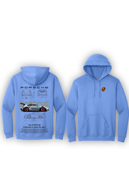 Hoodie Porsche 911 GT3RS Argent