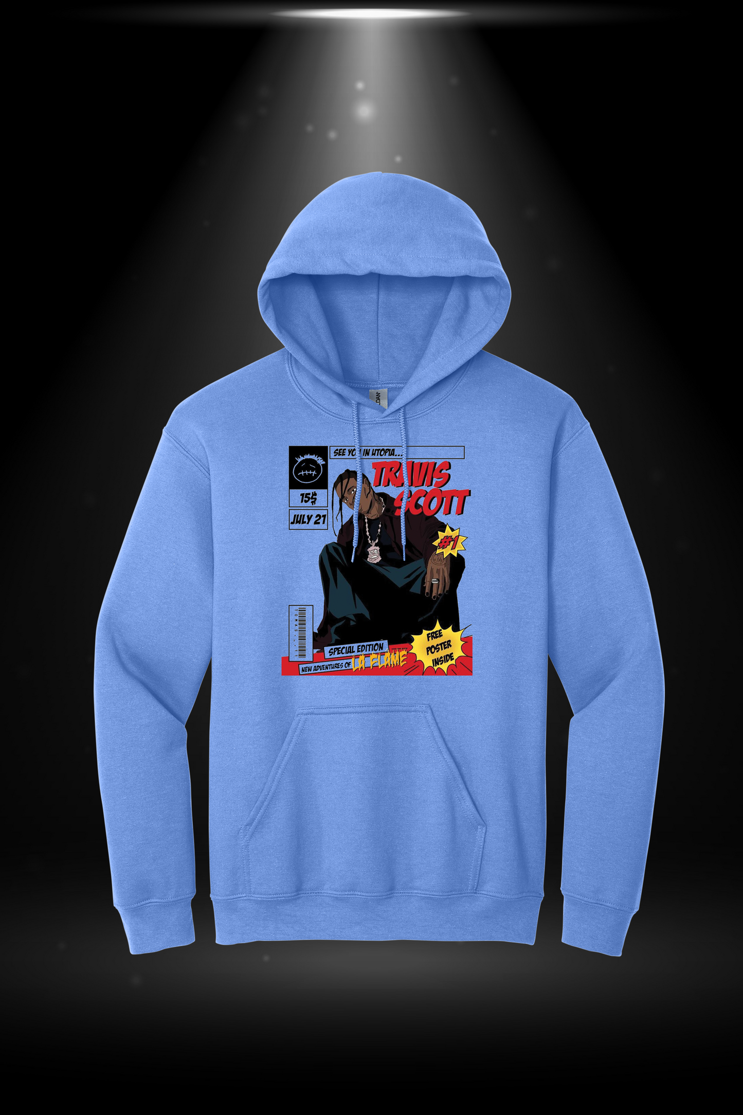 Hoodie Travis Scott Comic