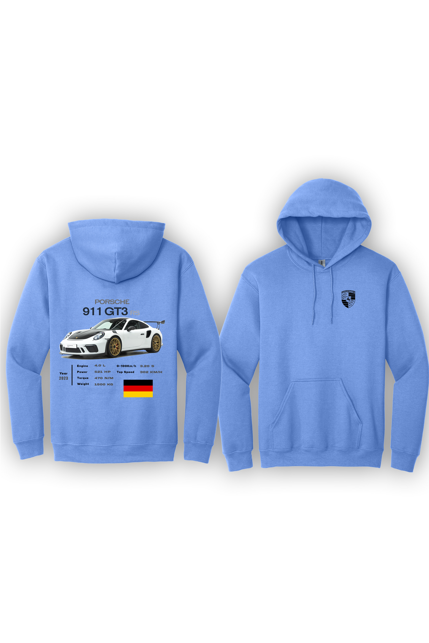 Hoodie GT3RS Stats