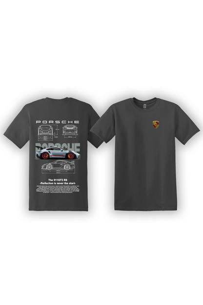 T-Shirt Porsche 991 GT3RS Argent