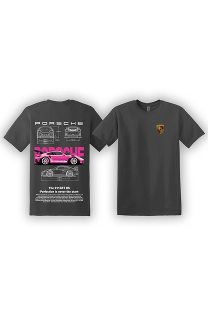 T-Shirt Porsche 991 GT3RS Rose