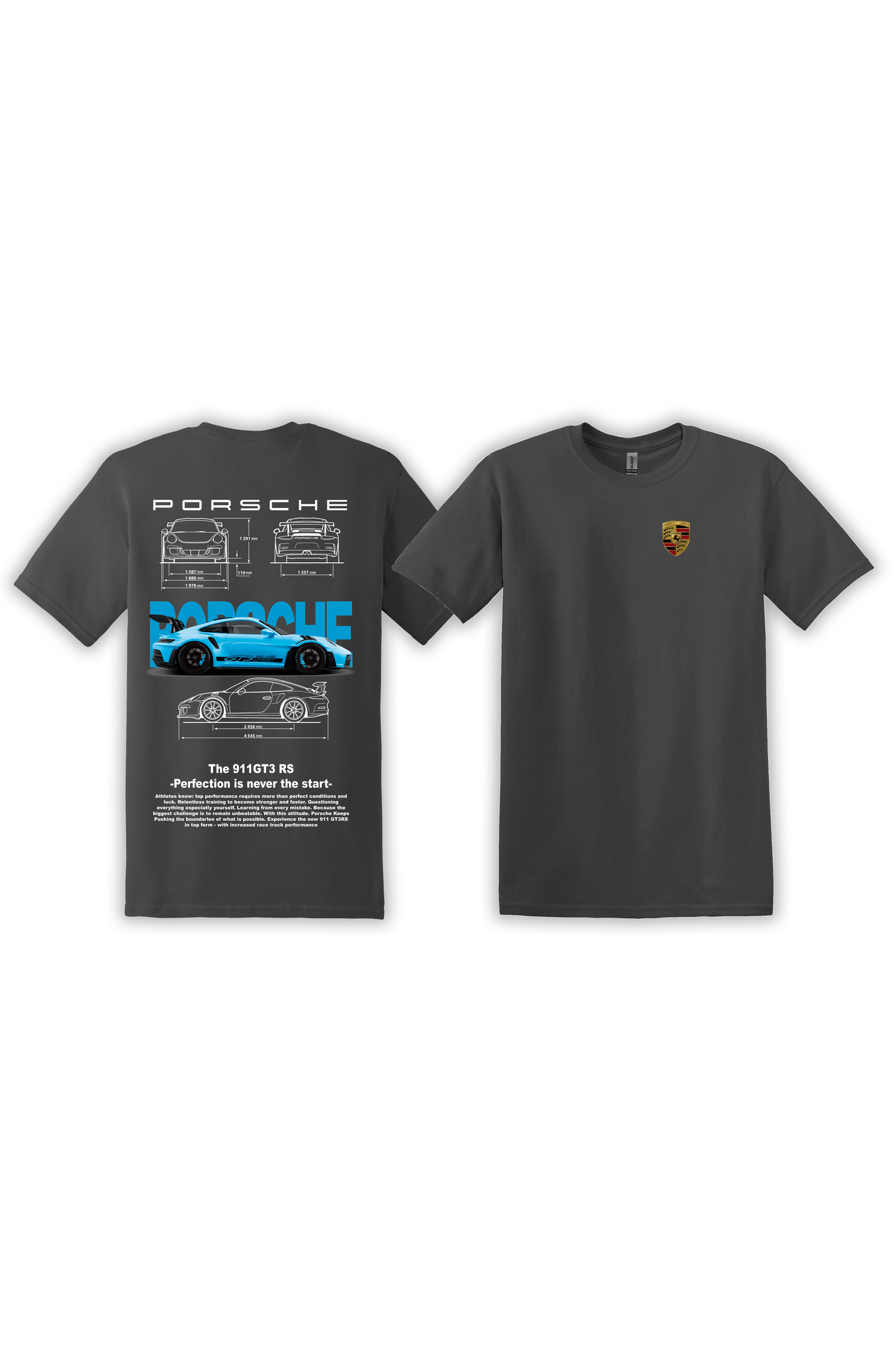 T-Shirt Porsche 991 GT3RS Blue