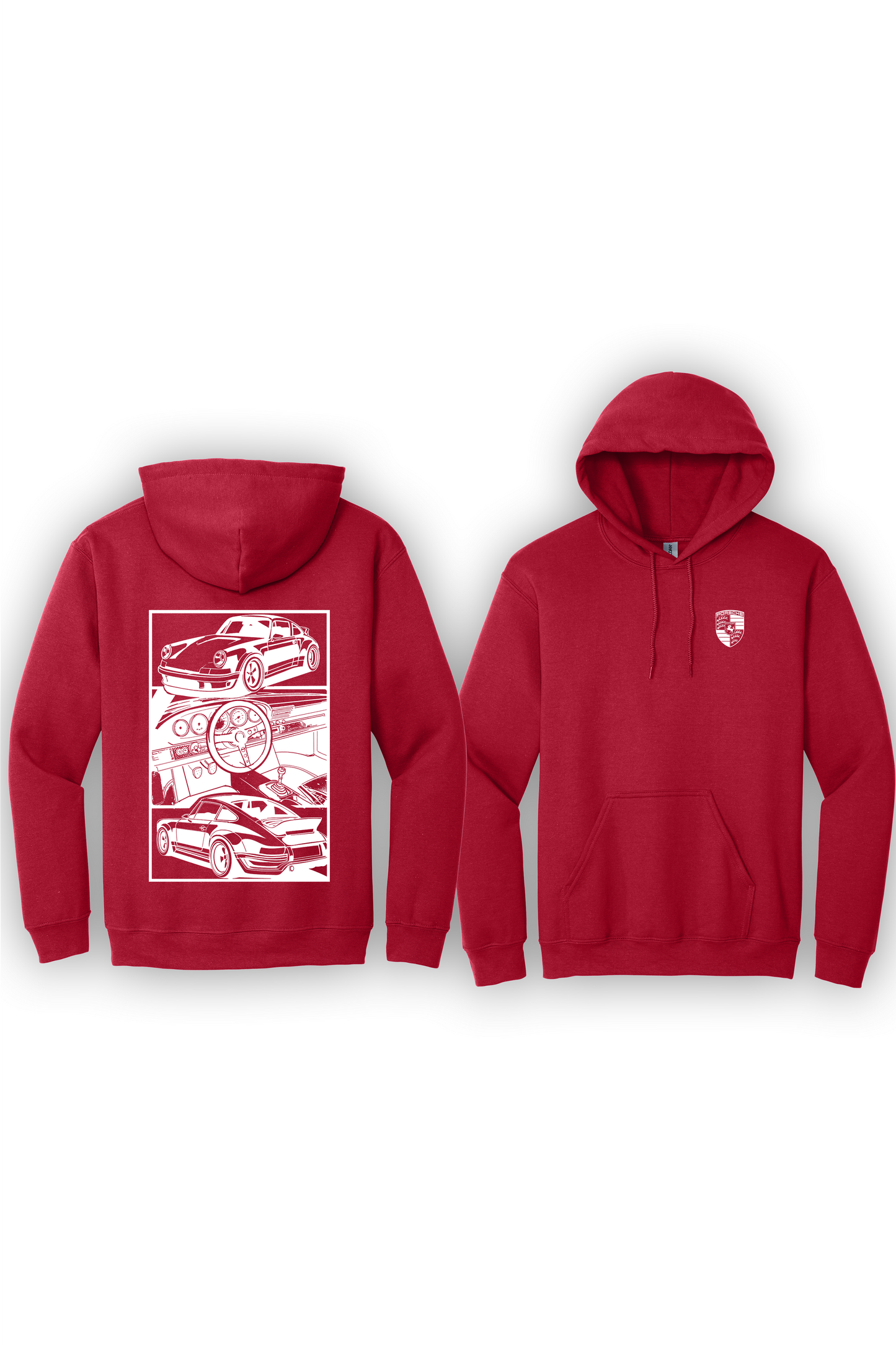 Hoodie Porsche Graphic