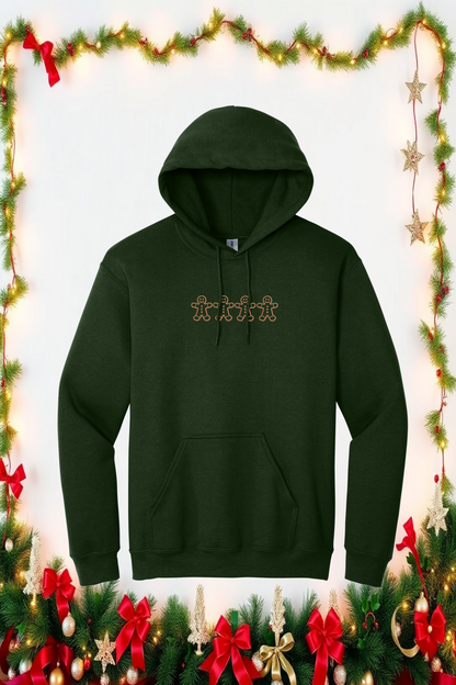 Hoodie Brodé 4 Bonhommes