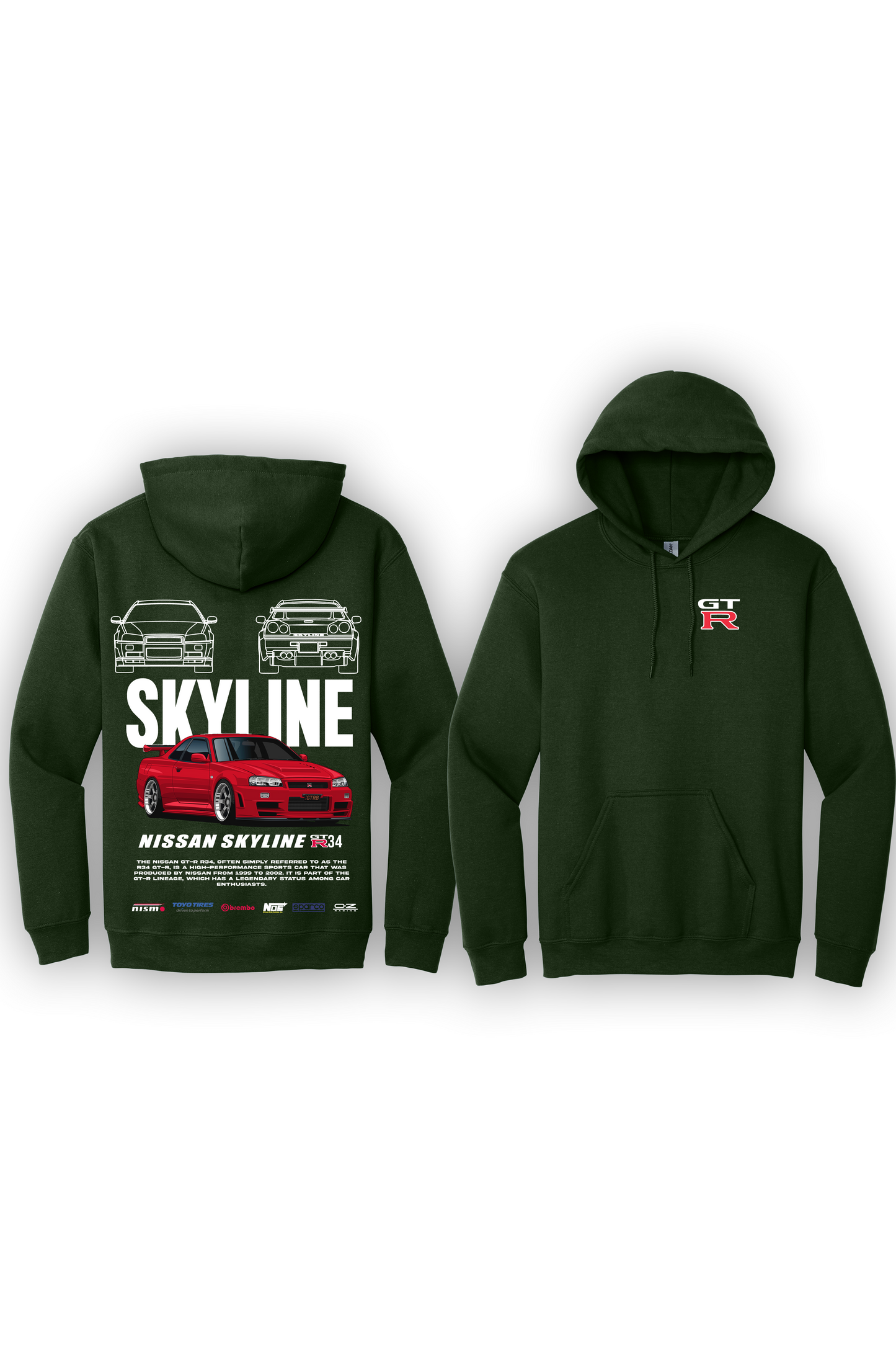 Hoodie R34 Skyline