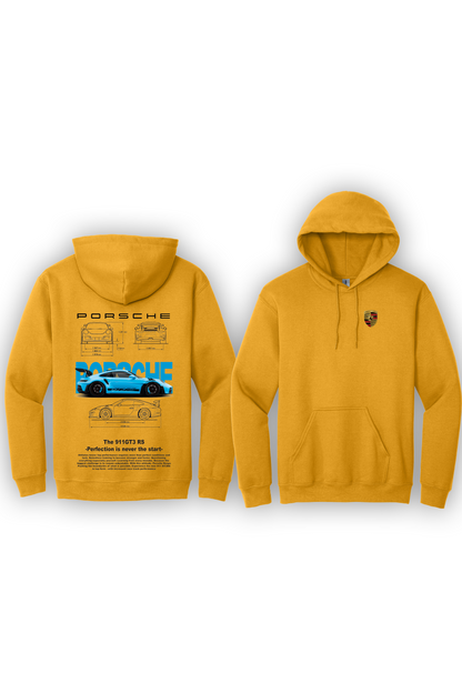Hoodie Porsche 911 GT3RS Bleu