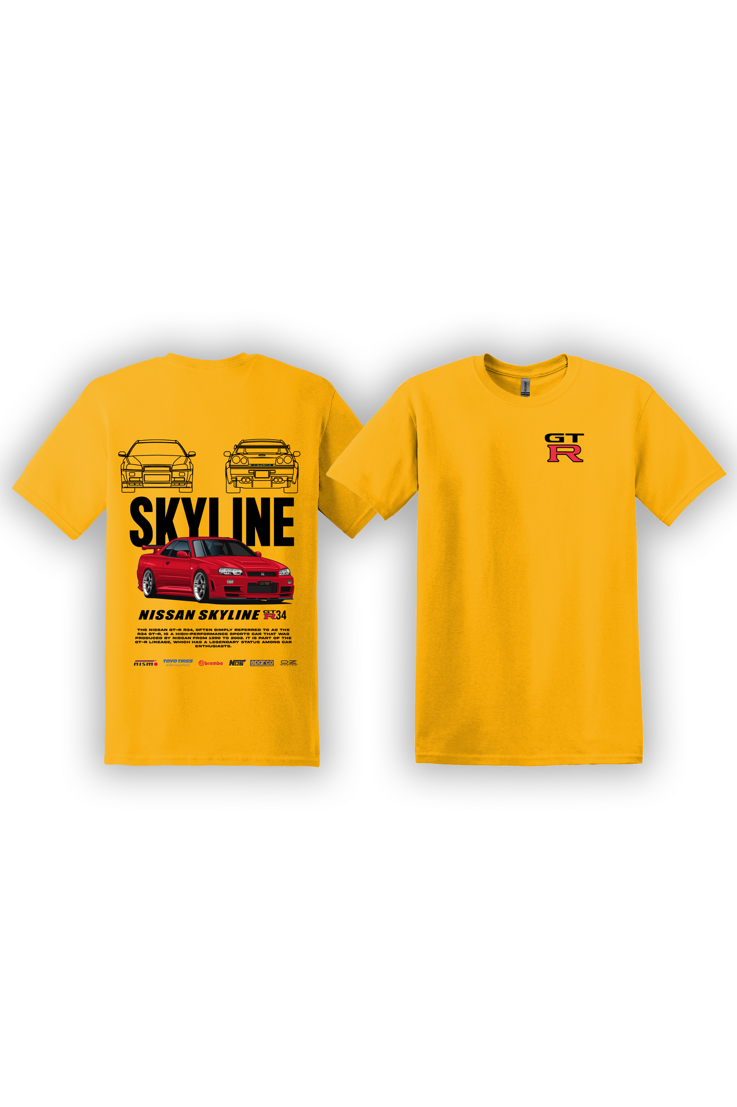 T-Shirt R34 Skyline