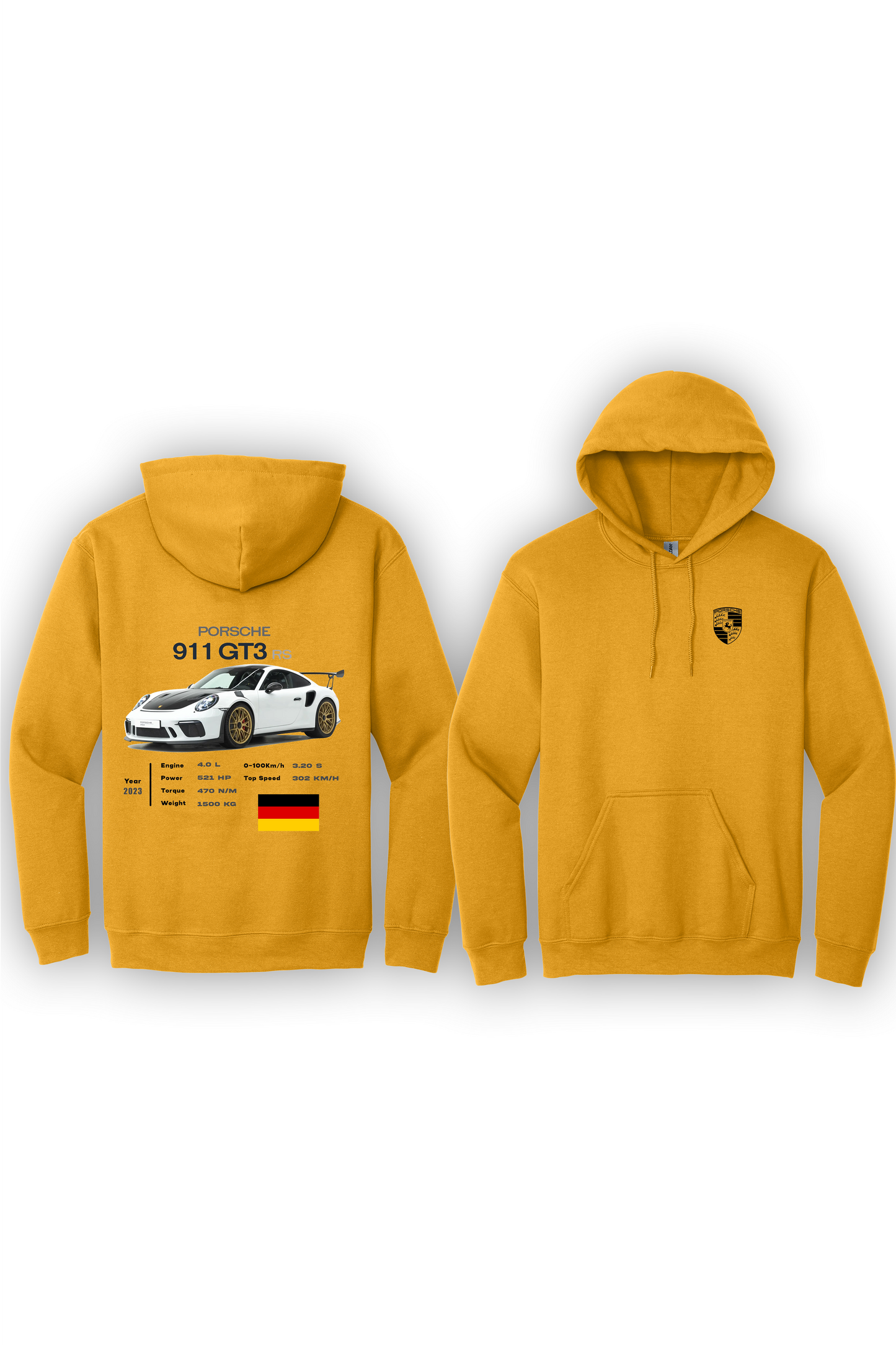 Hoodie GT3RS Stats