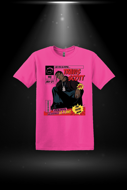 T-Shirt Travis Scott Comic