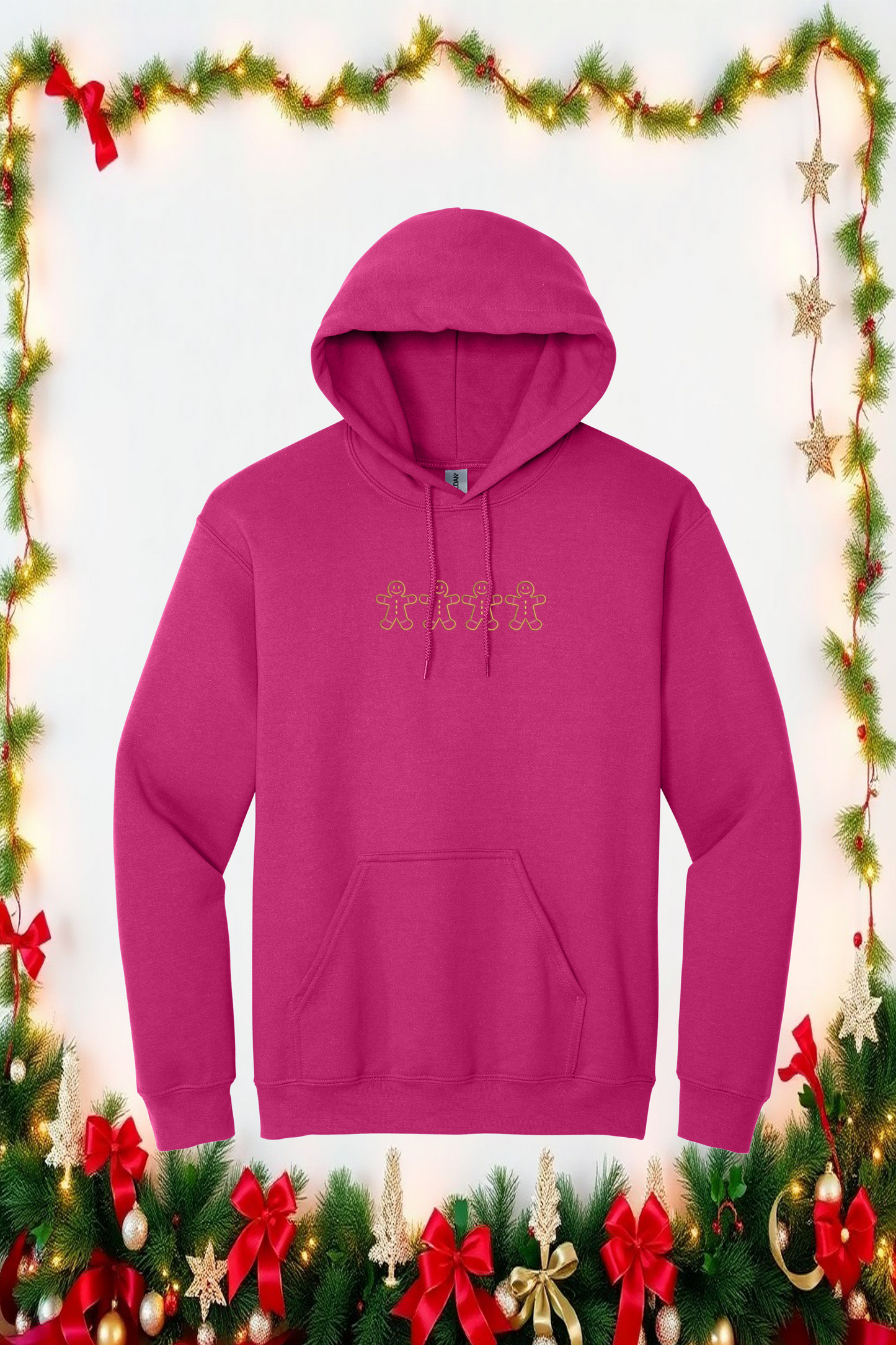 Hoodie Brodé 4 Bonhommes