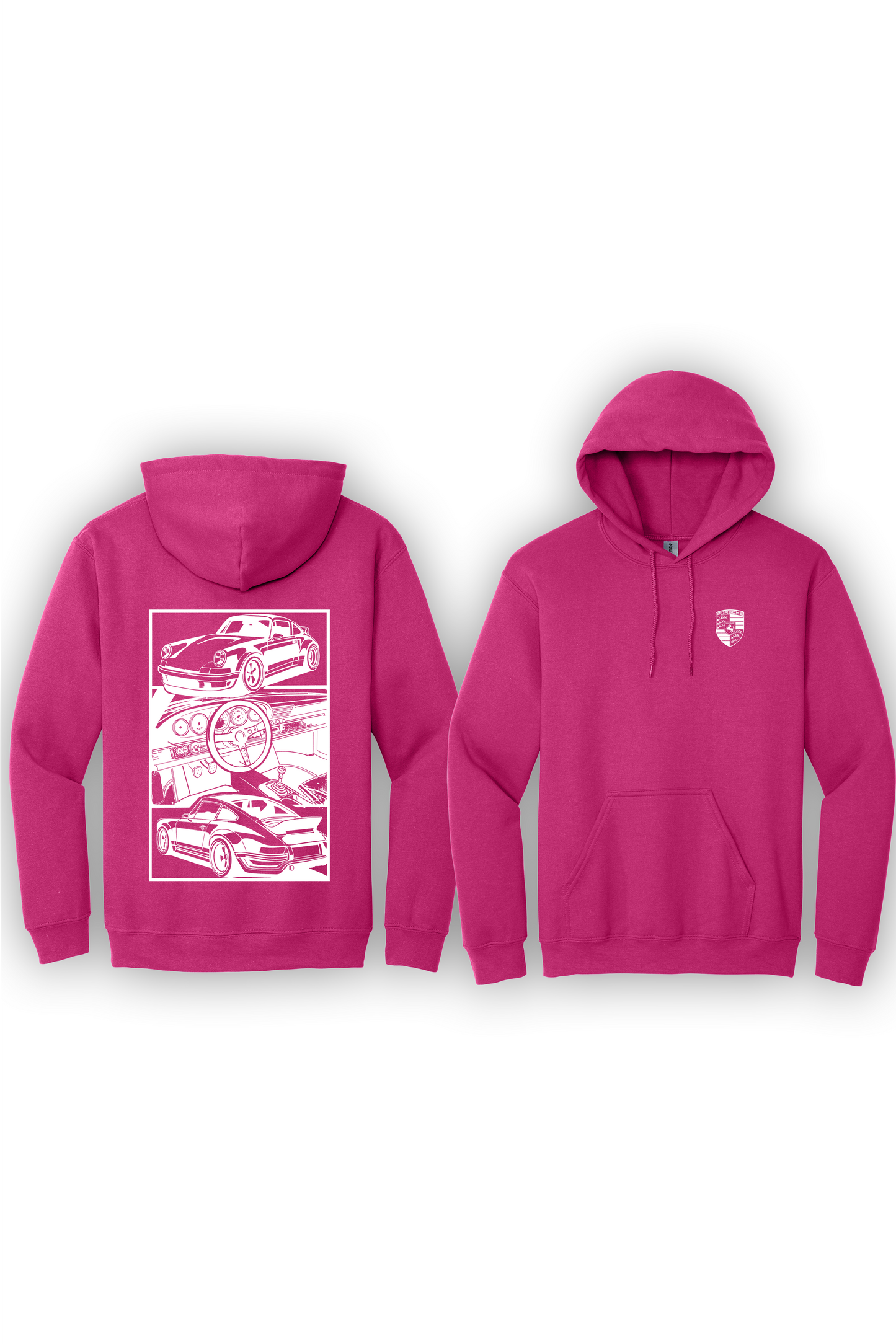 Hoodie Porsche Graphic