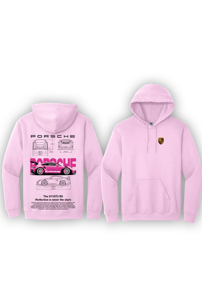 Hoodie Porsche 911 GT3RS Rose