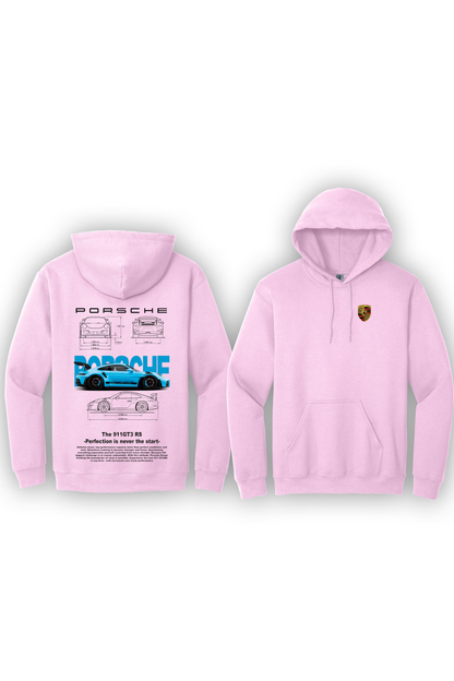 Hoodie Porsche 911 GT3RS Bleu