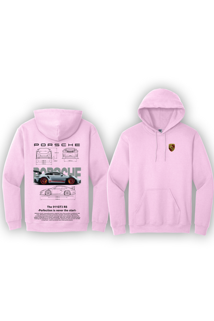 Hoodie Porsche 911 GT3RS Argent