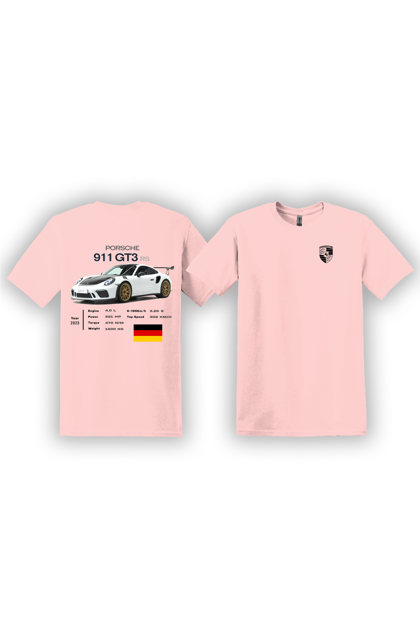 T-Shirt GT3RS Stats