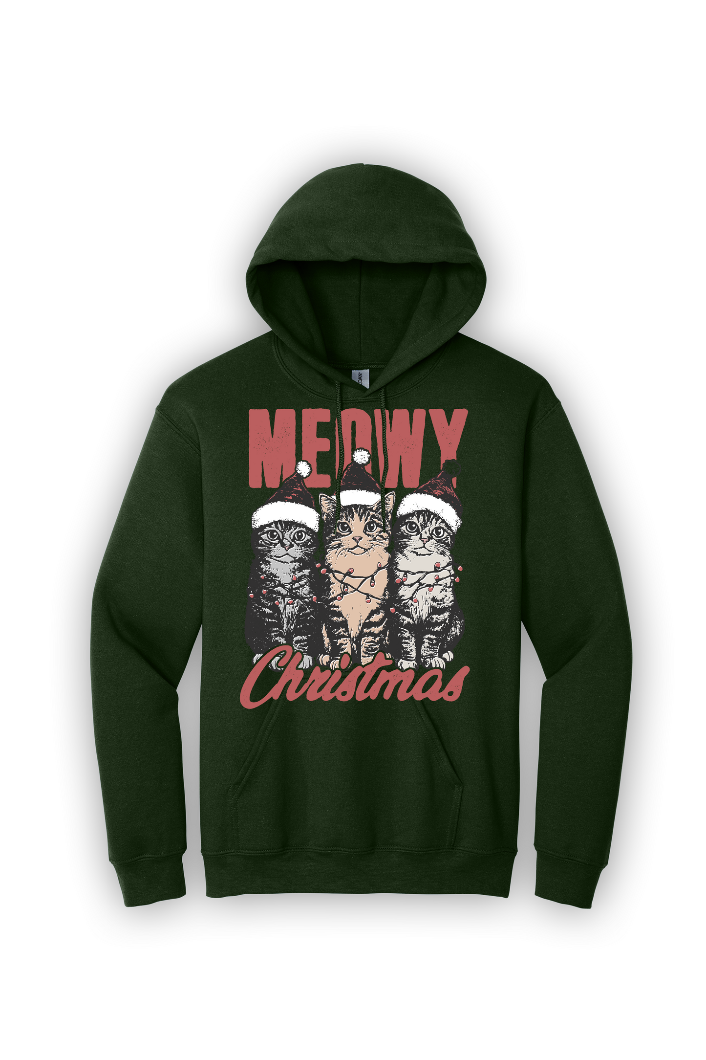 Hoodie Meowy Christmas