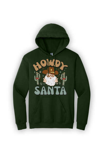 Hoodie Howdy Santa