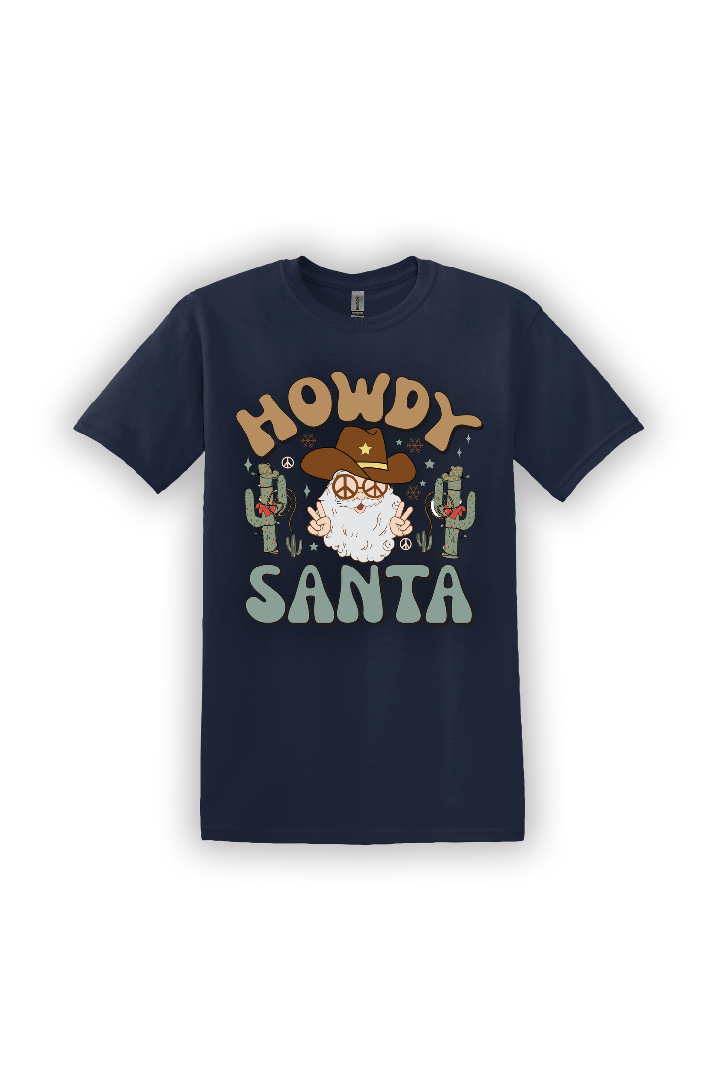 T-Shirt Howdy Santa