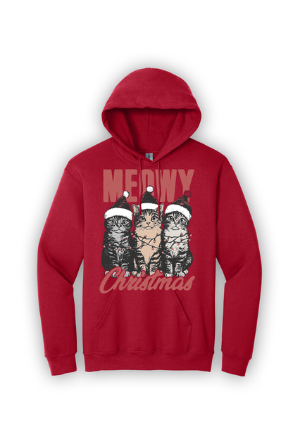 Hoodie Meowy Christmas