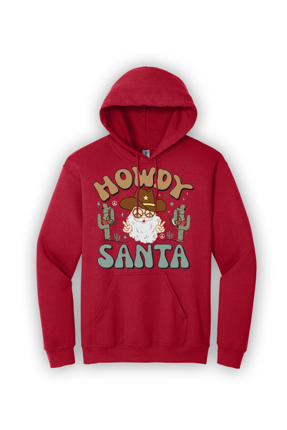 Hoodie Howdy Santa