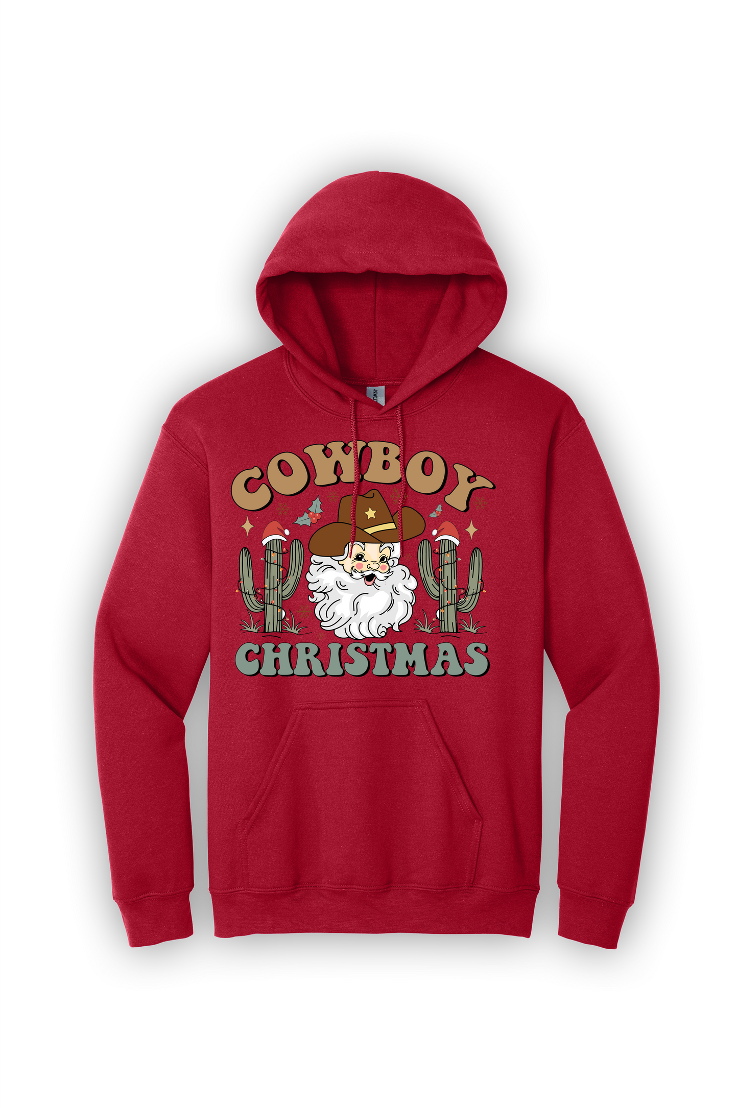 Hoodie Cowboy Christmas