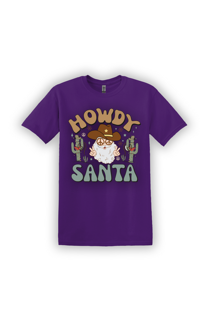 T-Shirt Howdy Santa