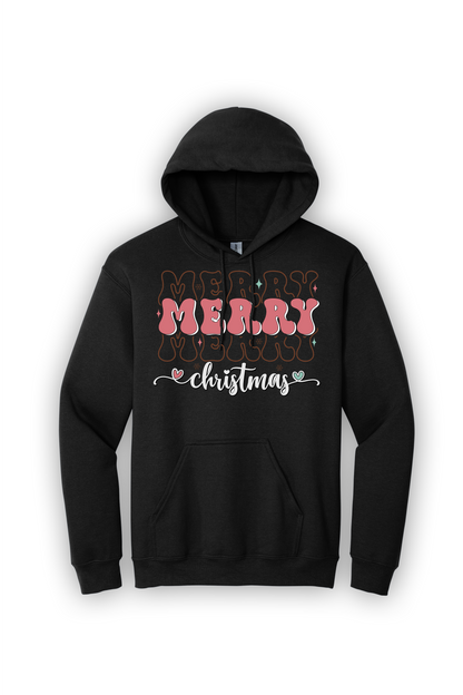 Hoodie Merry Merry Merry Christmas