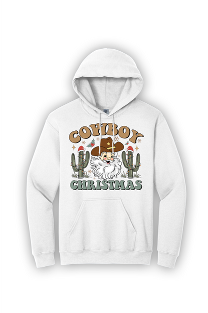 Hoodie Cowboy Christmas