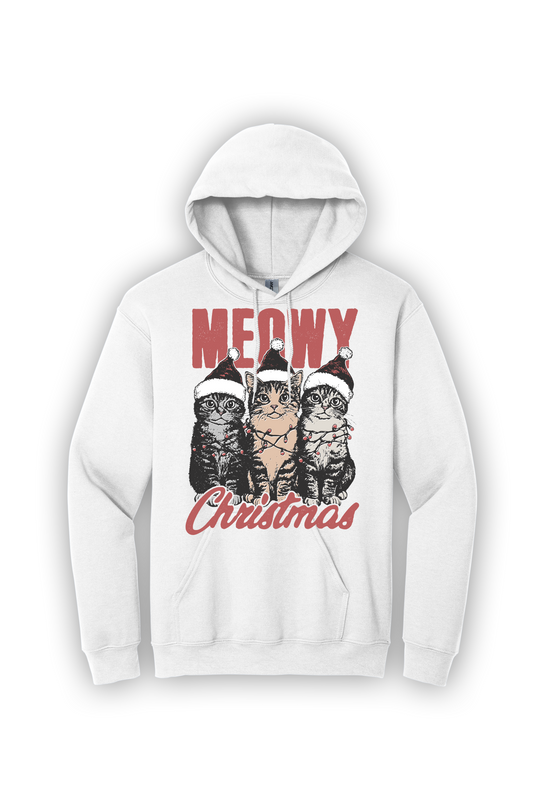 Hoodie Meowy Christmas