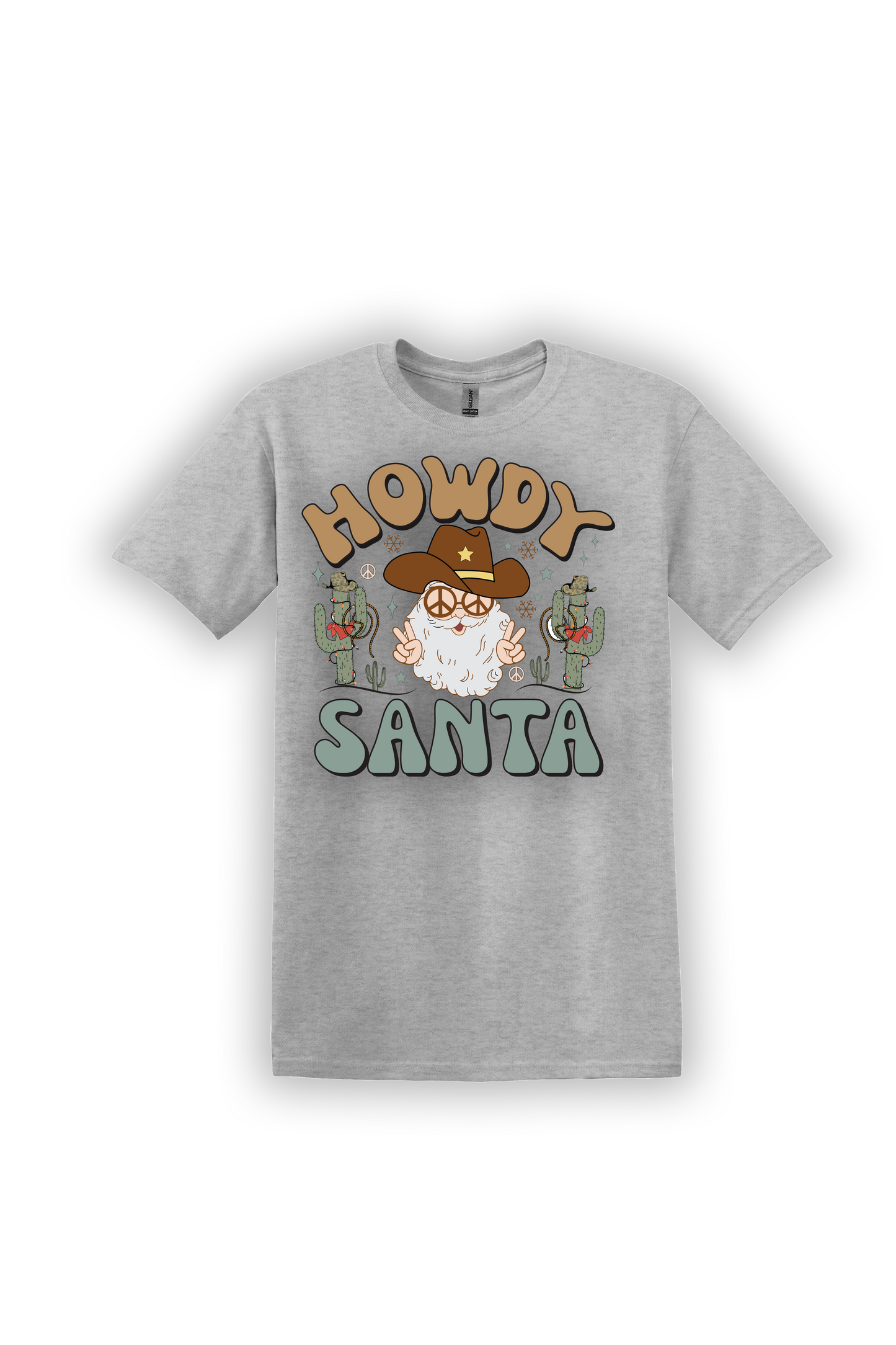 T-Shirt Howdy Santa