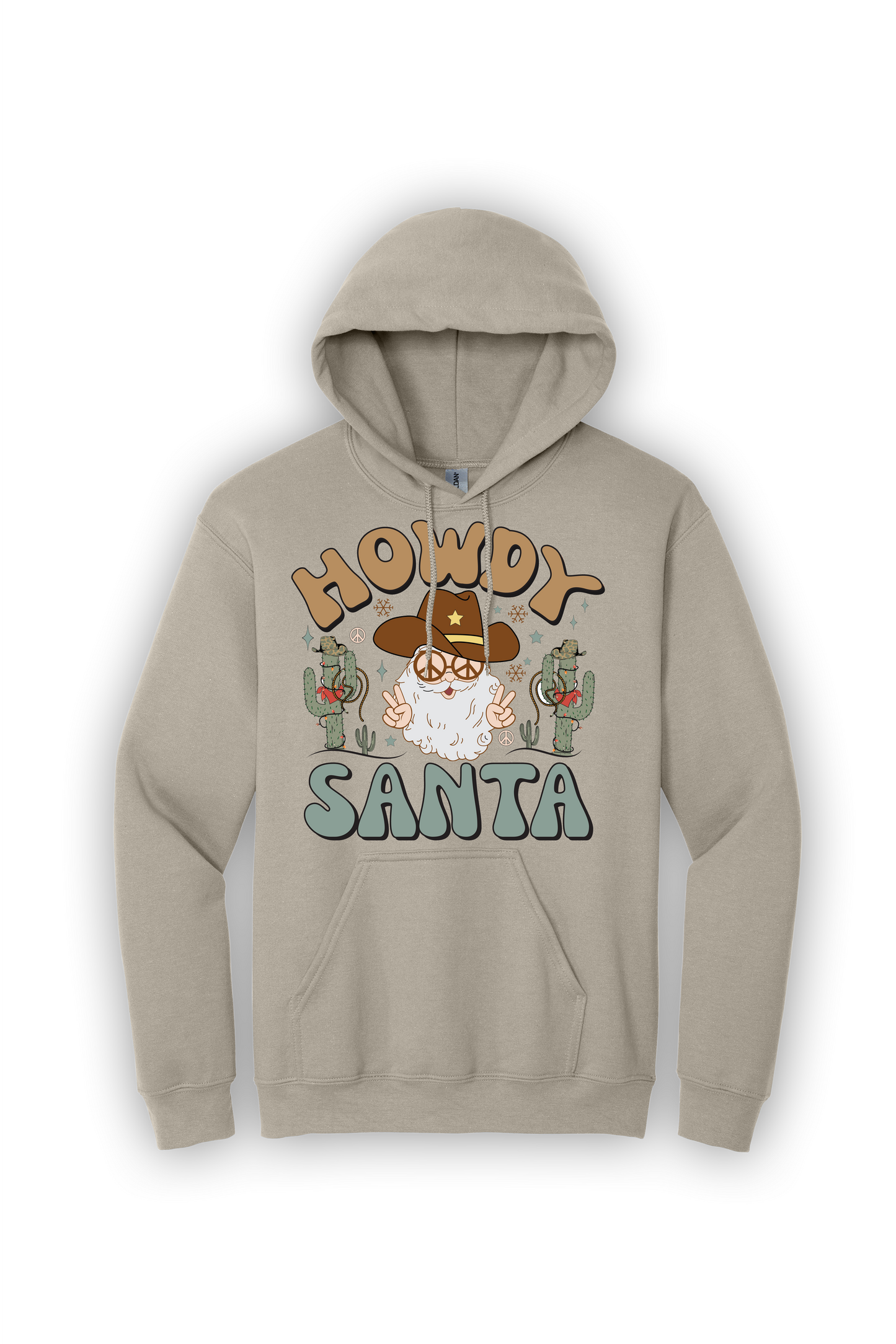 Hoodie Howdy Santa