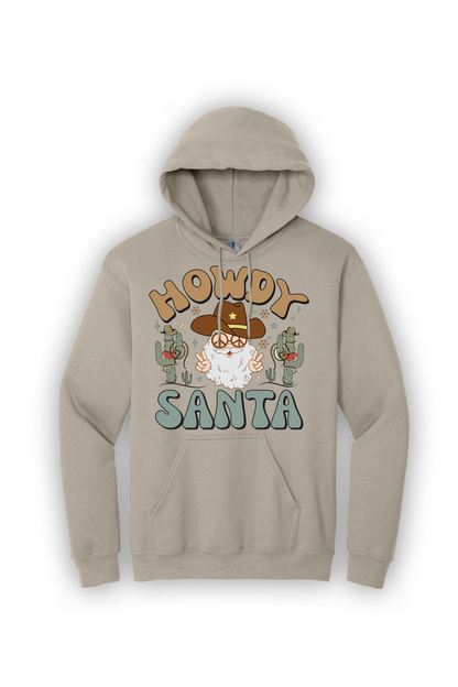 Hoodie Howdy Santa