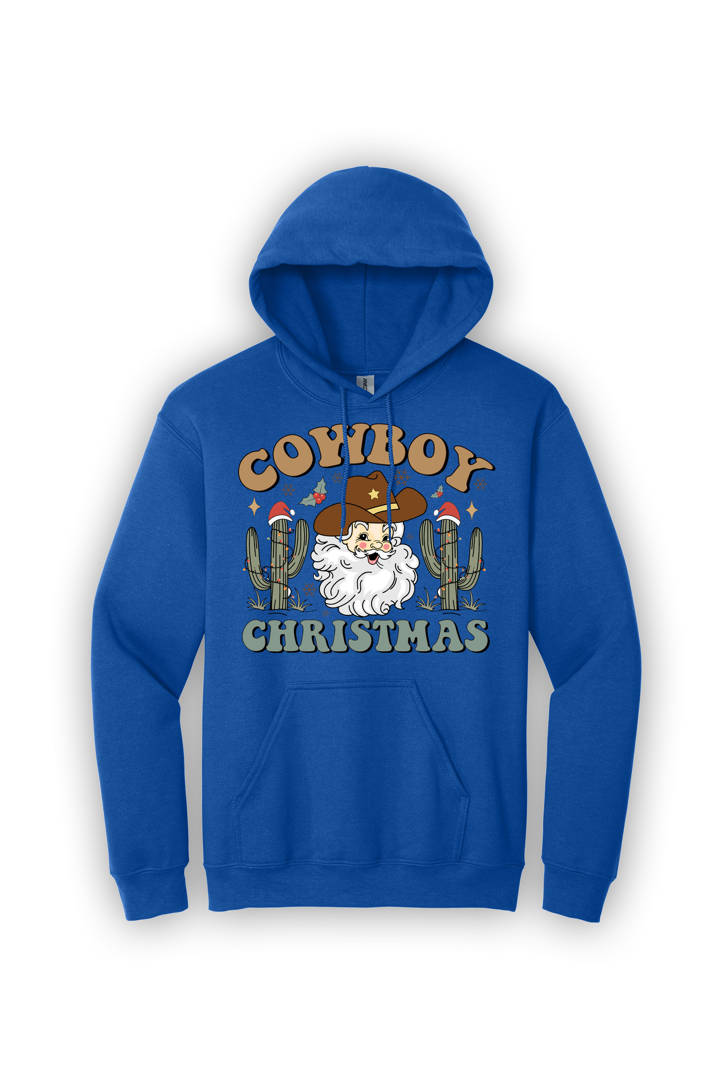 Hoodie Cowboy Christmas