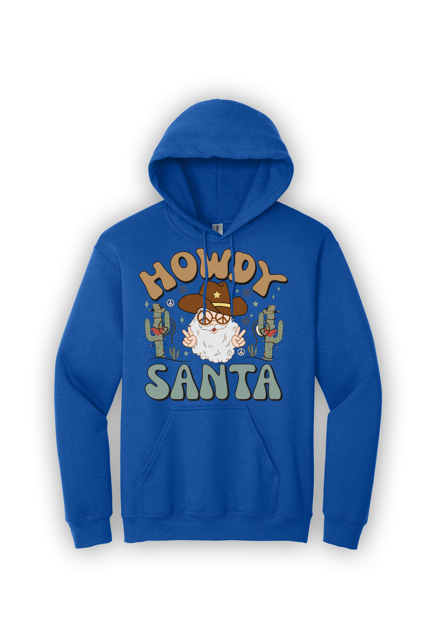 Hoodie Howdy Santa