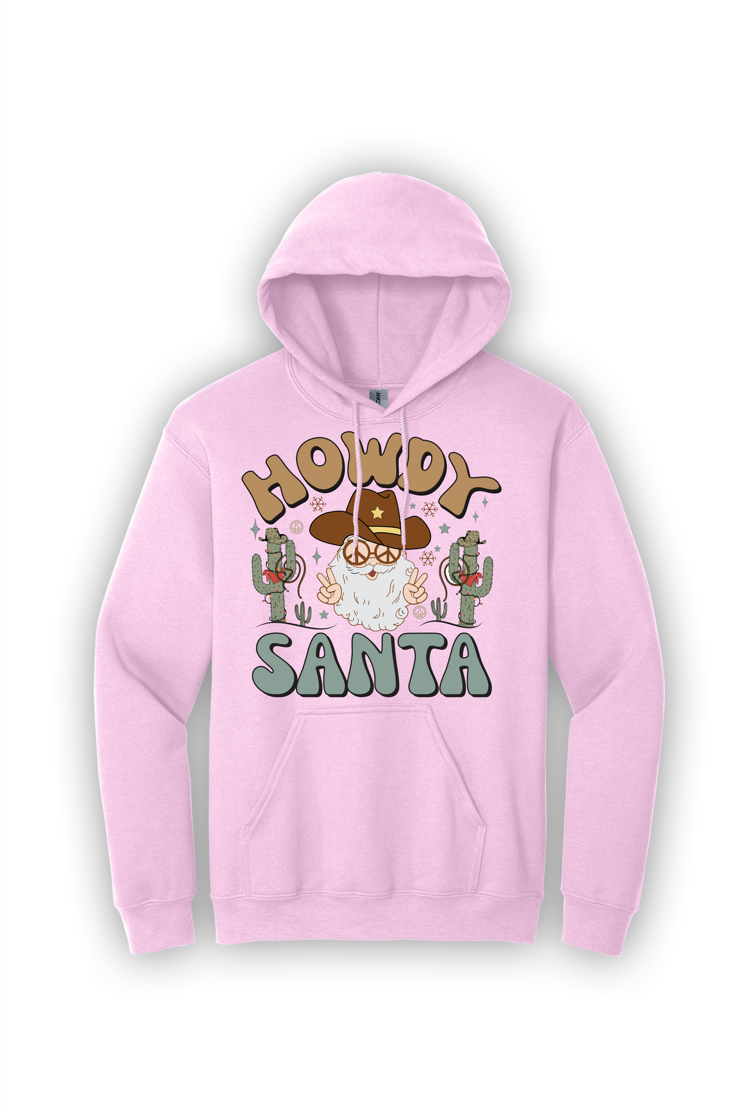 Hoodie Howdy Santa