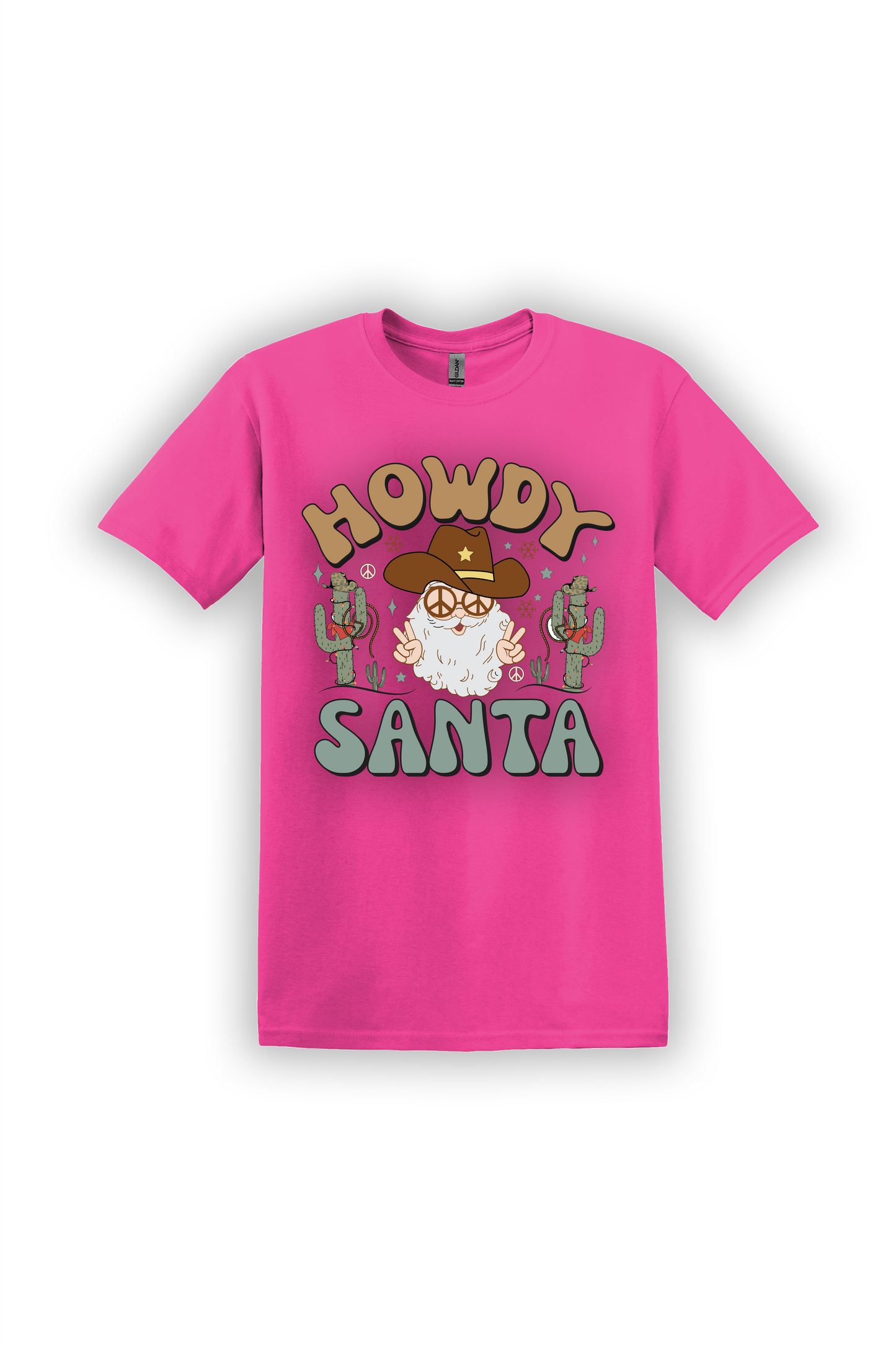 T-Shirt Howdy Santa