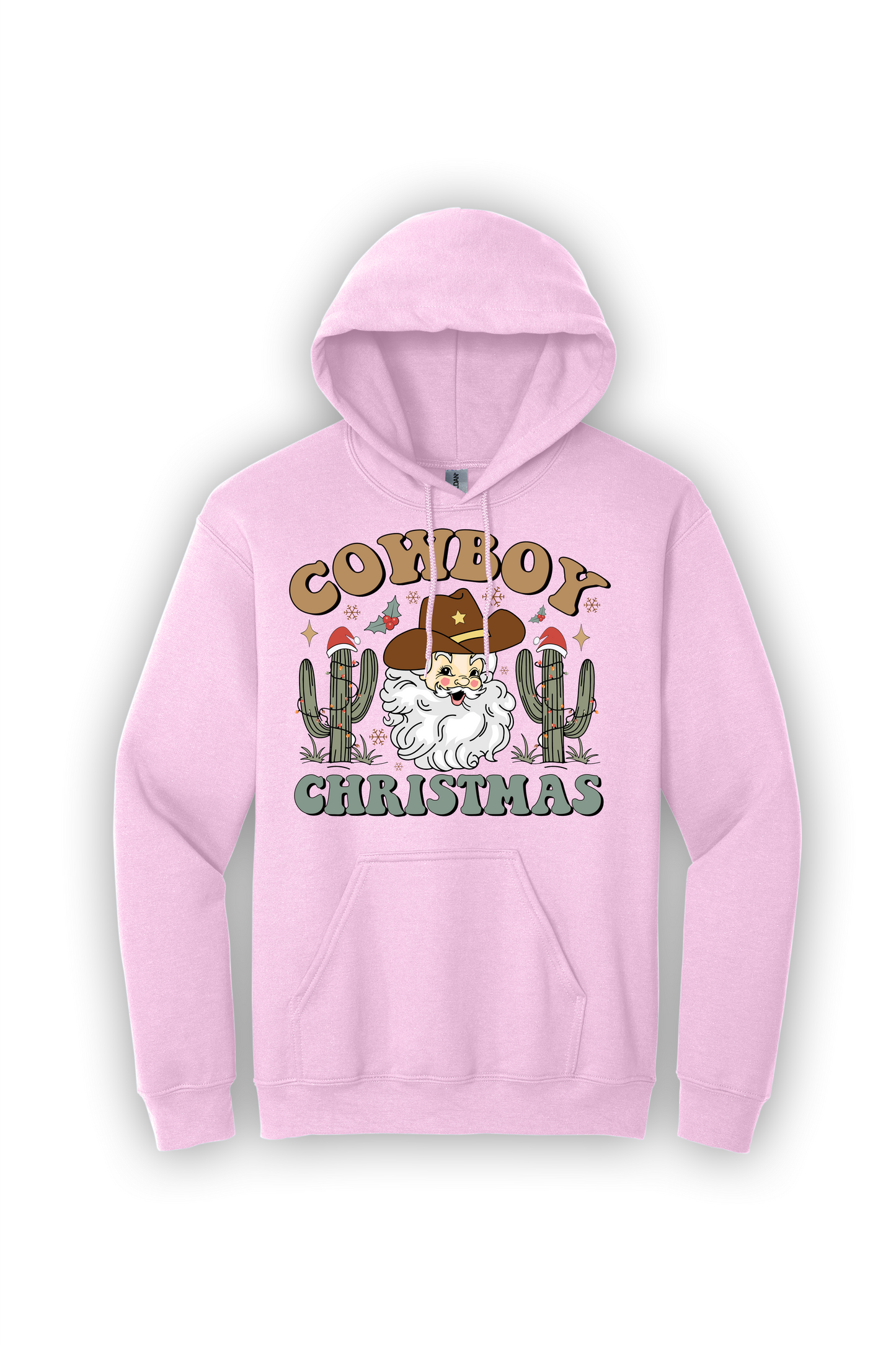 Hoodie Cowboy Christmas