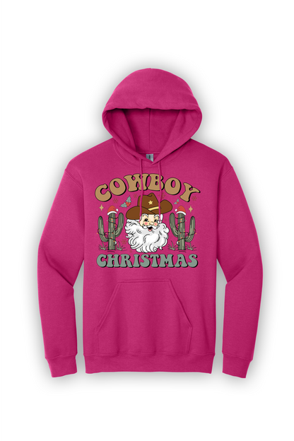 Hoodie Cowboy Christmas