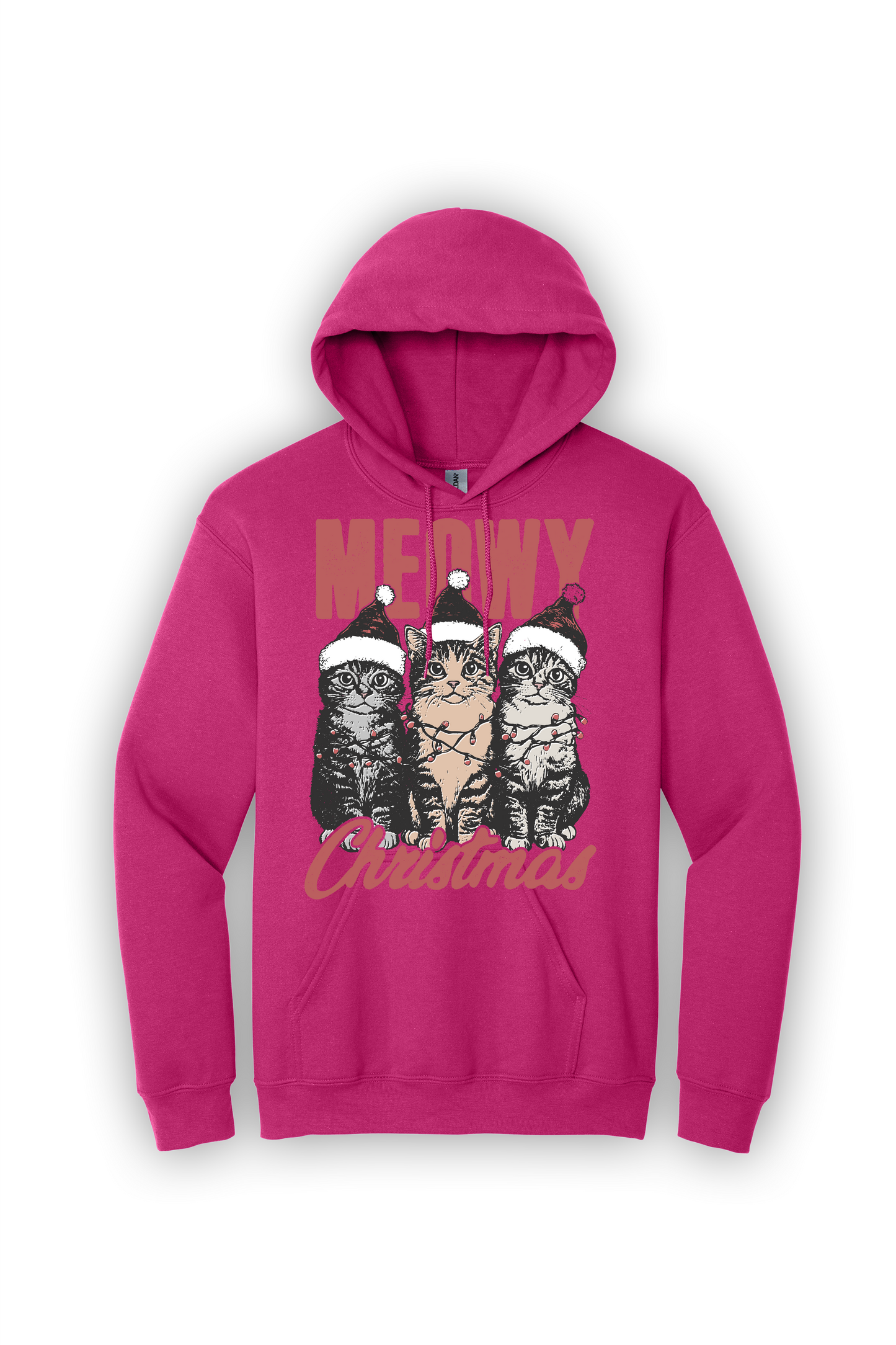 Hoodie Meowy Christmas