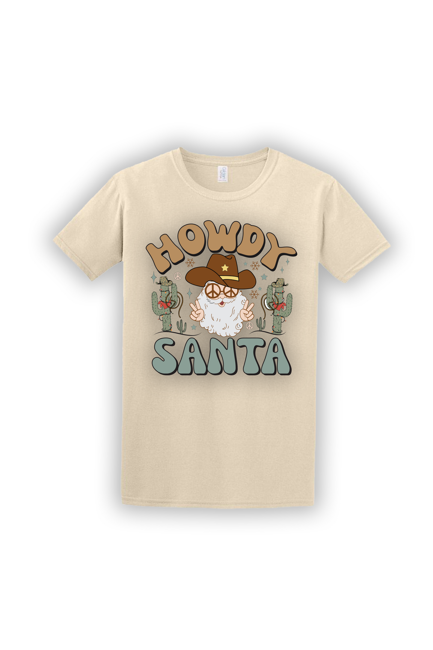 T-Shirt Howdy Santa