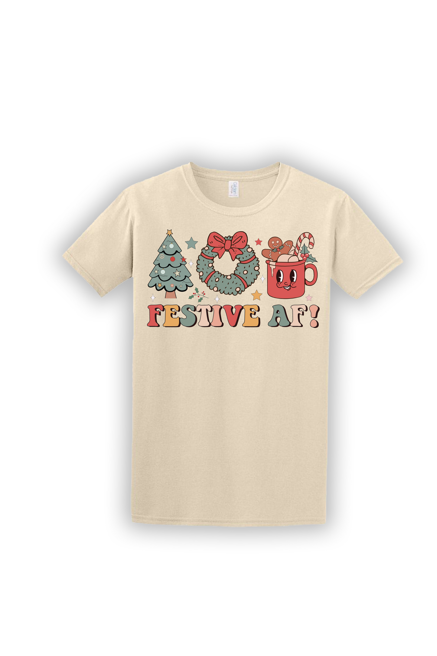 T-Shirt Festive AF!