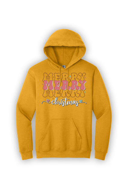 Hoodie Merry Merry Merry Christmas