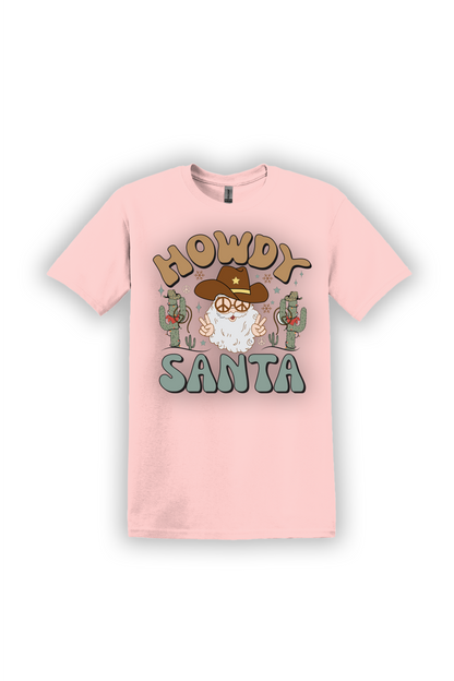 T-Shirt Howdy Santa